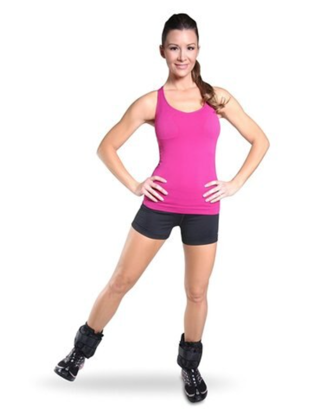 ADJUSTABLE ANKLE WEIGHTS - 20 lbs Pair